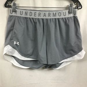 Women's Under Armour Grey Shorts- Size Large